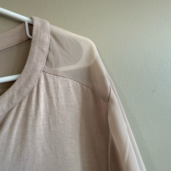 Ann Taylor Light Beige Button-Down Shirt - Picture 7 of 9